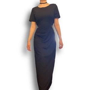 90s casual maxi dress